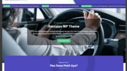 Ini Website Rental Mobil yang Keren, Profesional, Modern dan Responsif